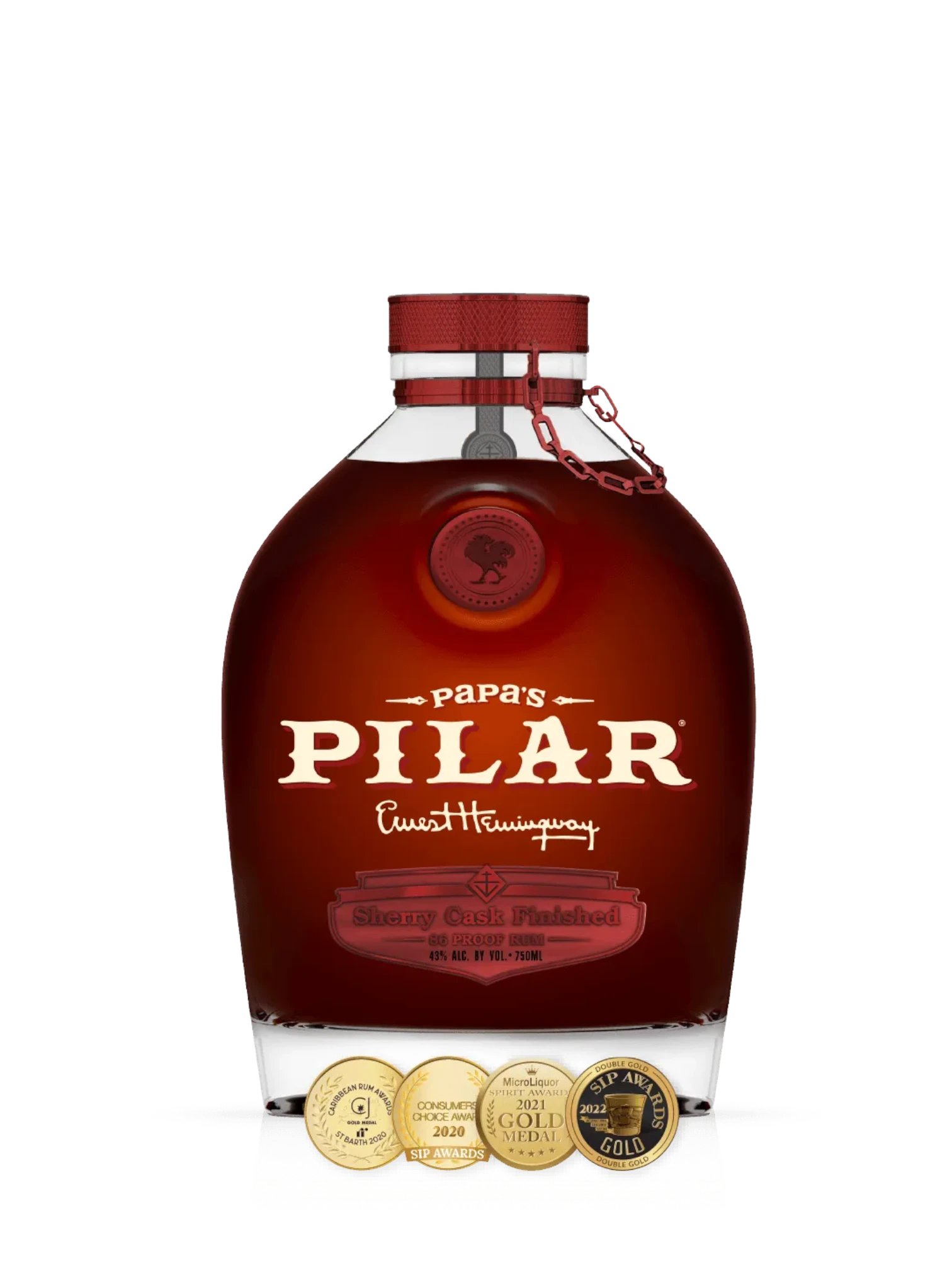 Papa's Pilar Sherry Cask Finished Dark Rum 750ml