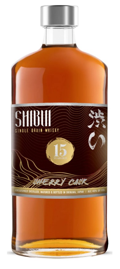 Shibui Single Grain Whiskey ,Sherry Cask 15 Years 750ml