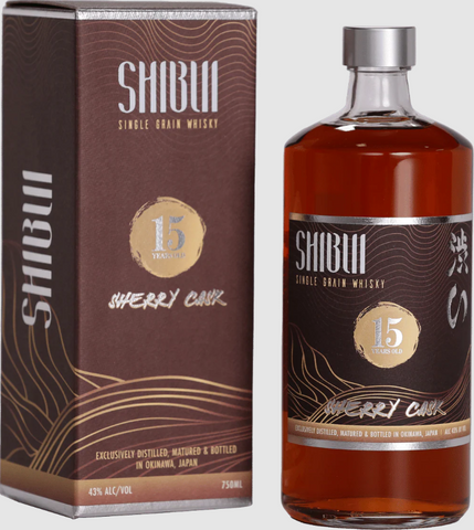 Shibui Whiskey  15 Years Single Grain Sherry Cask  750ml