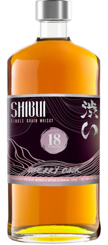 Shibui Whiskey 18 Year Old Sherry Cask Matured Single Grain Whisky,..