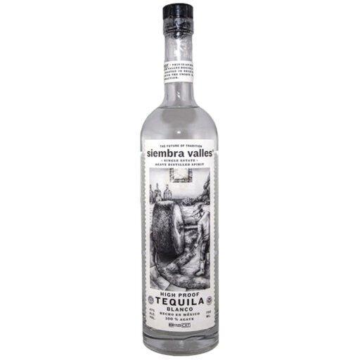 Siembra Valles High Proof Blanco Tequila 100 De Agave 94 Proof 750ml