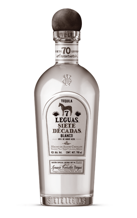 Siete Leguas Siete Decadas Special Limited Edition Silver Tequila Mexico,..