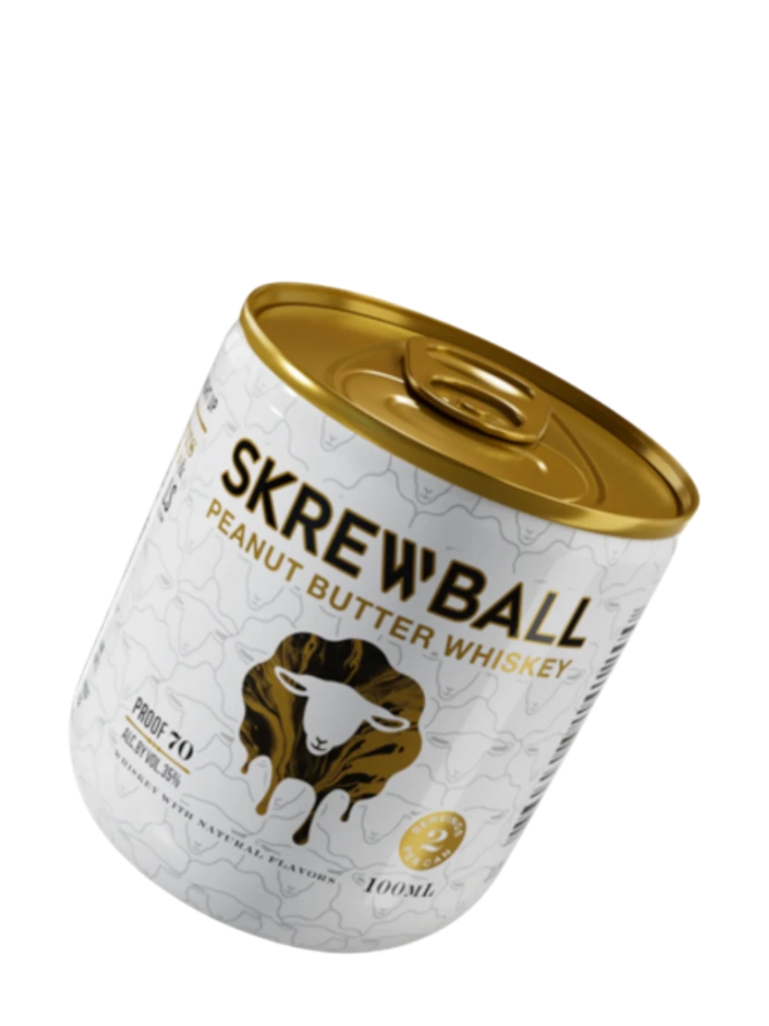 Skrewball Peanut Butter Whiskey In Can 100ml