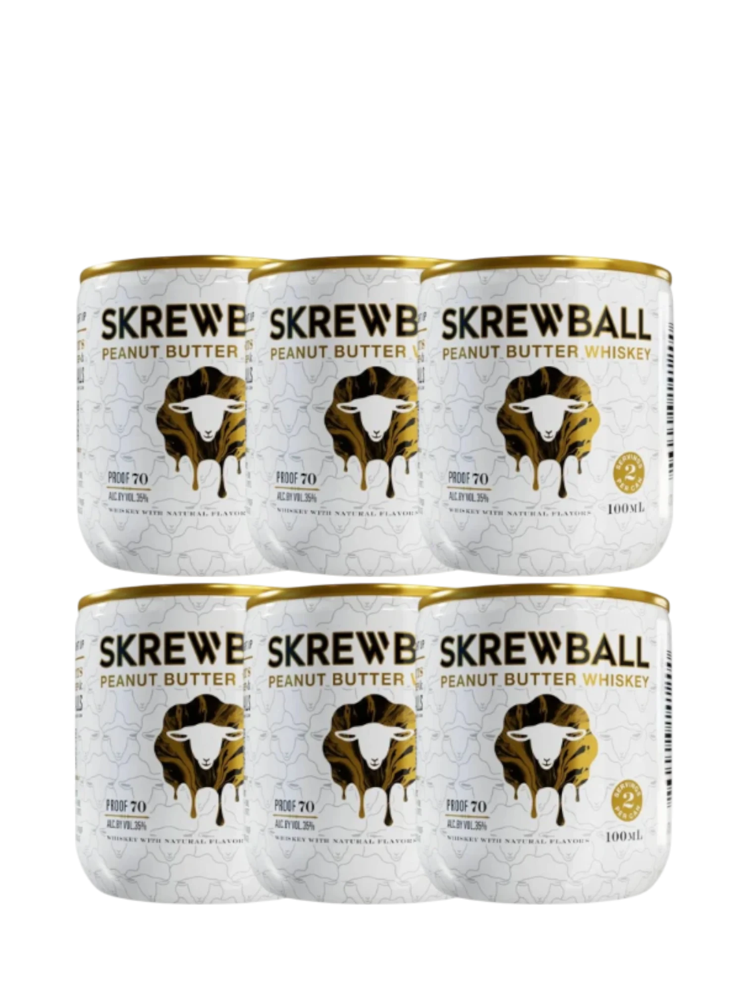 Skrewball Peanut Butter Whiskey In Can 100ml