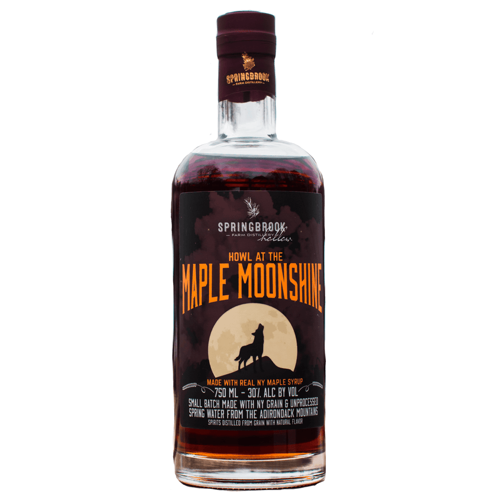 Springbrook Hollow Farms Distillery Maple Moonshine Nys 750ml'.