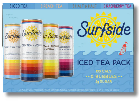 Stateside Surfside Iced Tea 12 Pack