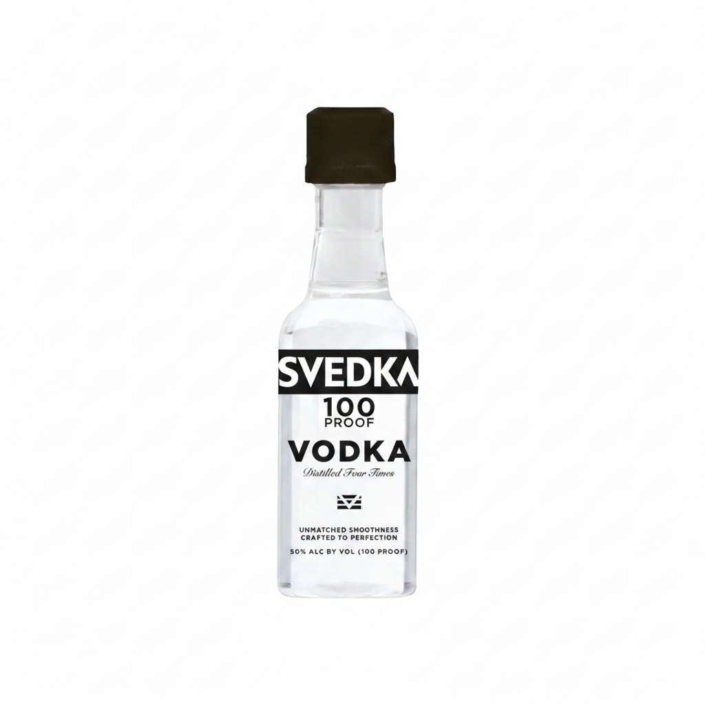svedka vodka 100proof 50ml