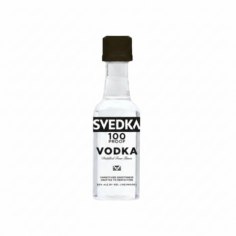 svedka vodka 100proof 50ml