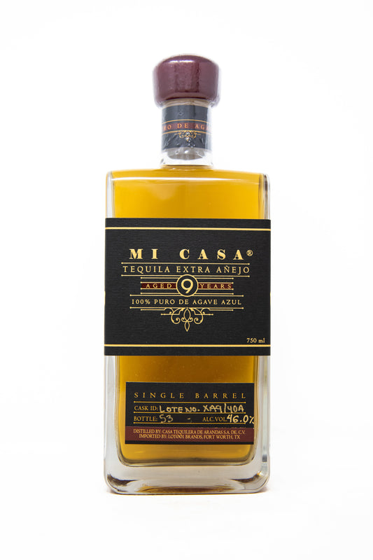 Mi Casa 9Year Anejo Single Barrel 40A , NYC, 750ml