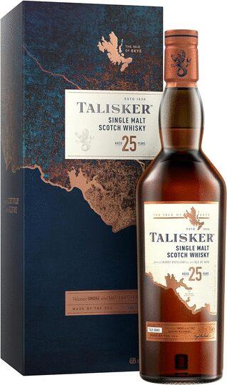 Talisker 25-Year-Old Single Malt Scotch Whisky 750ml