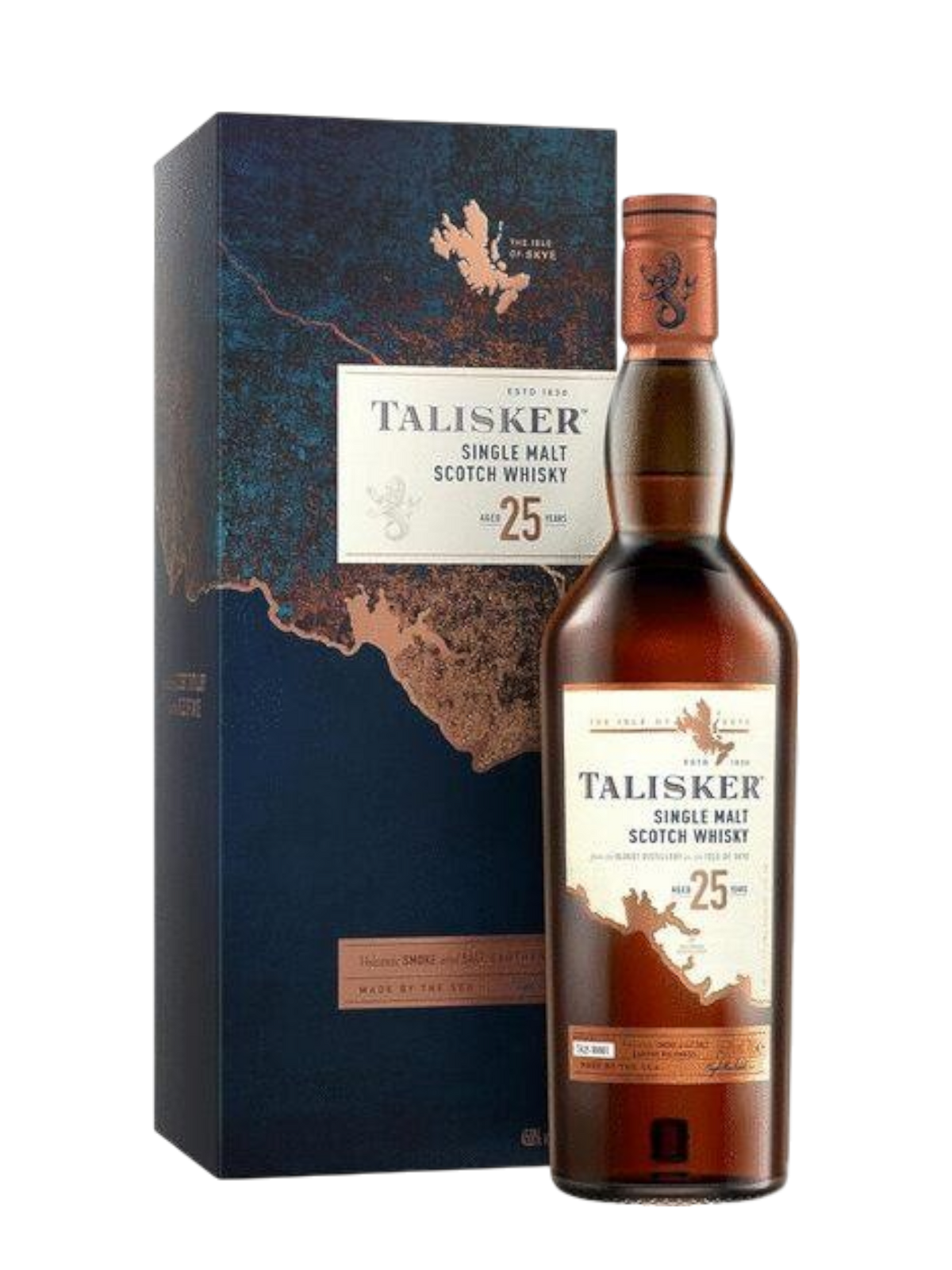 Talisker 25-Year-Old Single Malt Scotch Whisky 750ml