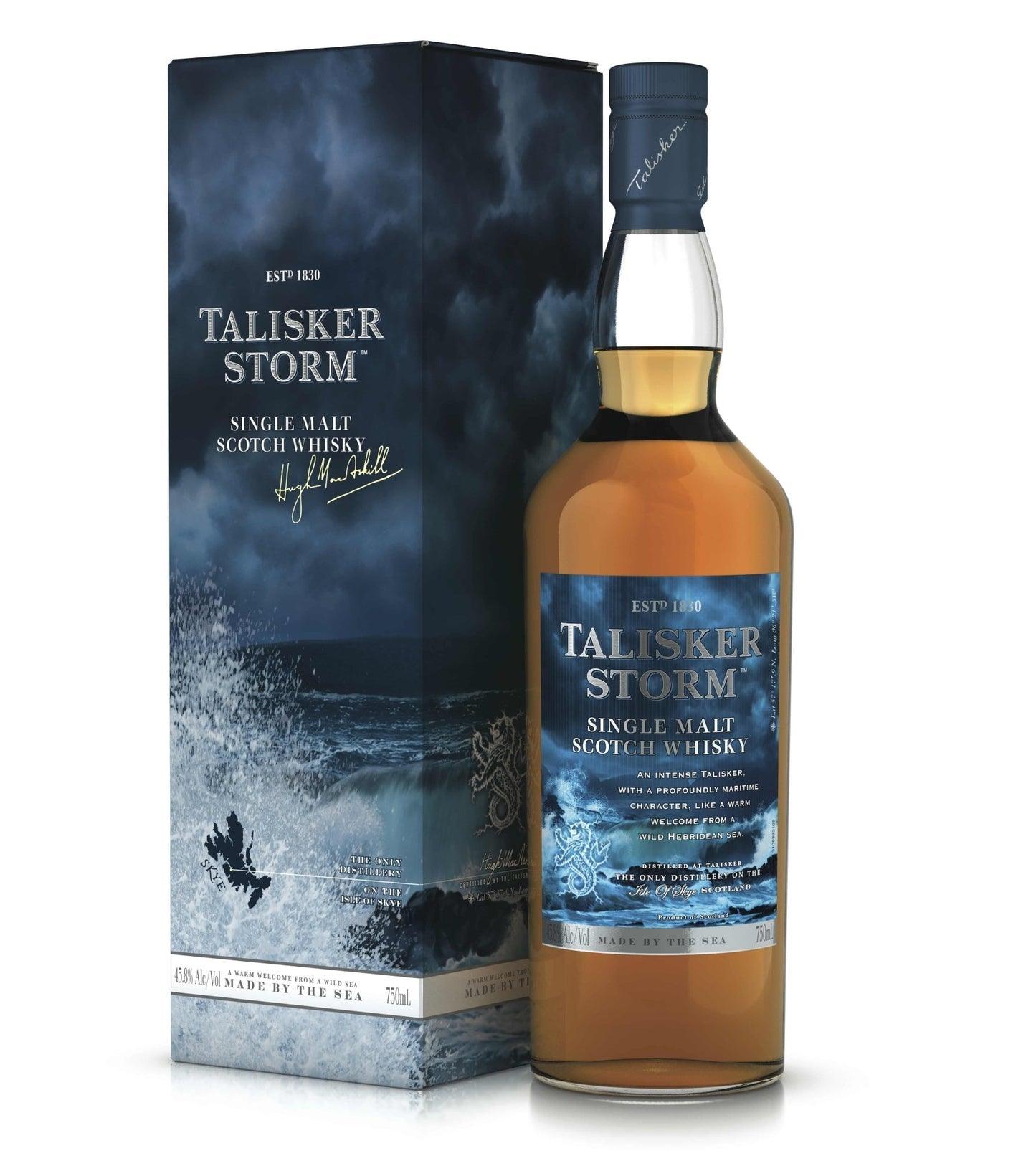 Talisker Storm Single Malt Scotch Whiskey 750ml