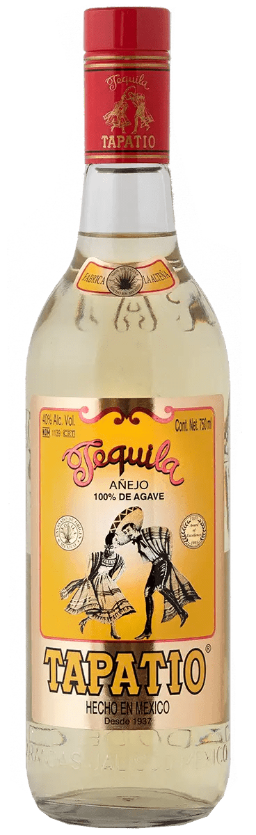 Tapatio Anejo Tequila 100% Puro De Agave 80 Proof 750ml