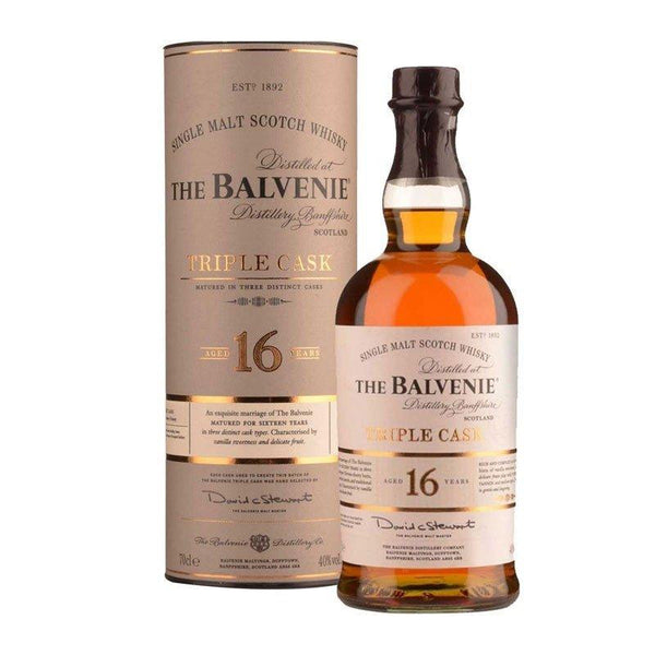 The Balvenie 16 Year Old Triple Cask Single Malt Scotch The Balvenie 16 Year Old Triple Cask Single Malt Scotch