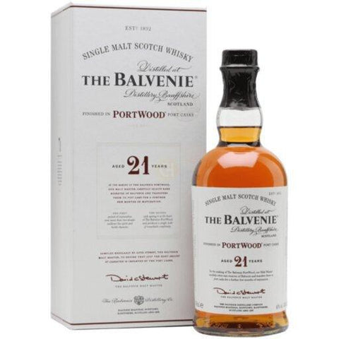 The Balvenie Portwood 21 Years Old Single Malt Scotch Whisky 750ml - Preet's Barrel