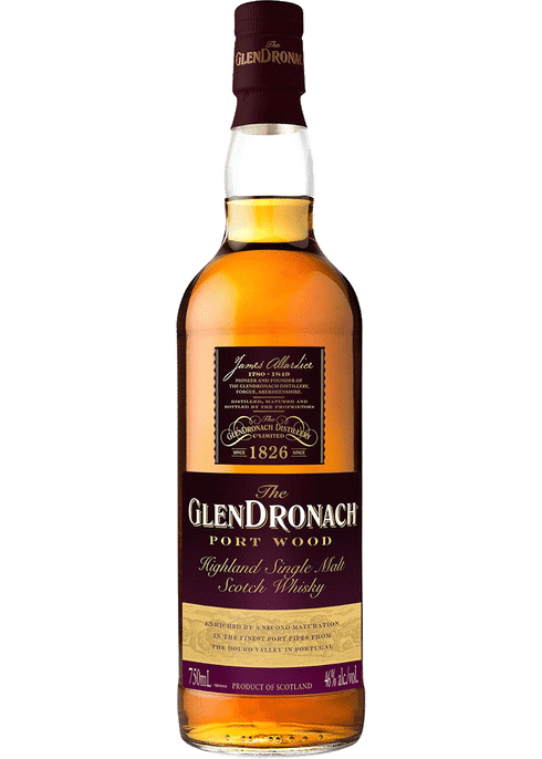 The Glendronach Port Wood 10 Years Old 750ml - Preet's Barrel