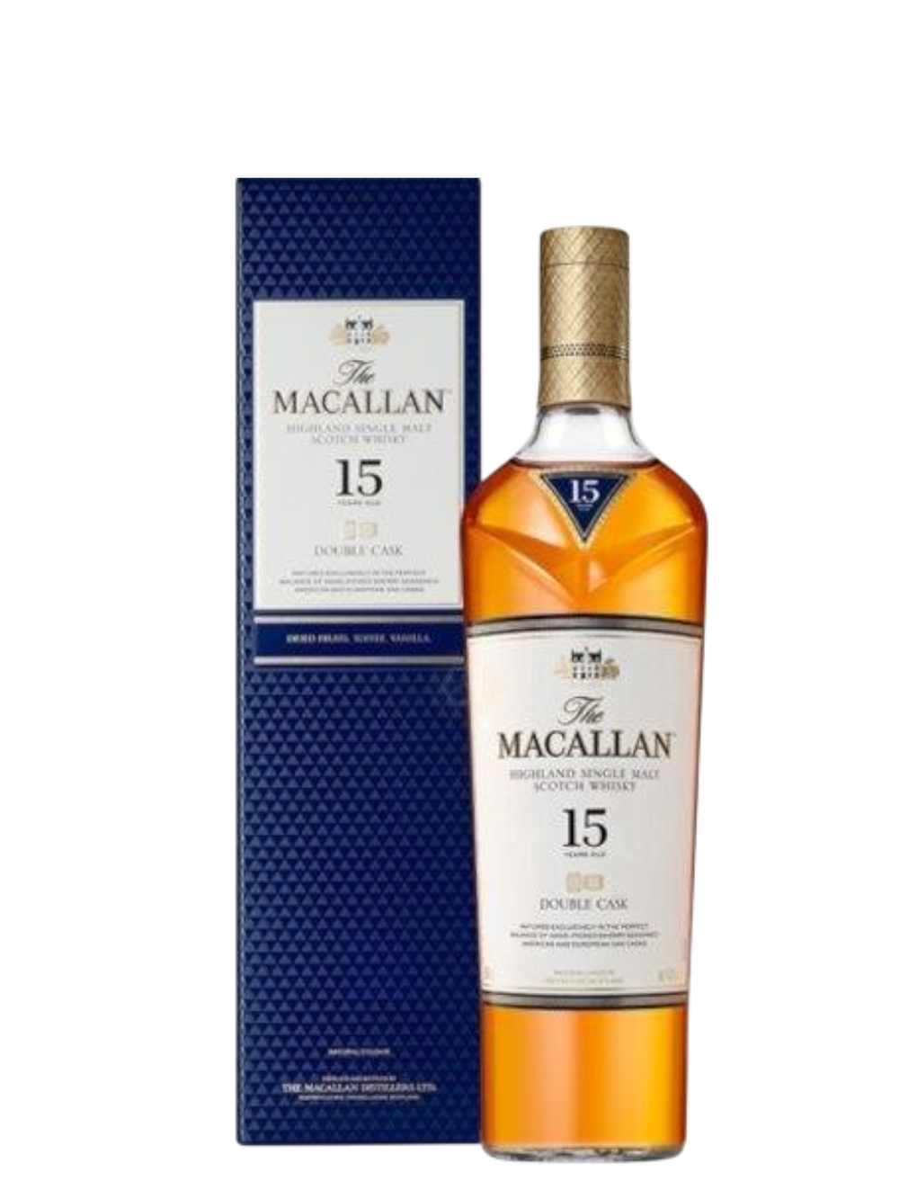 The Macallan 15 Year Double Cask Single Malt Scotch Whisky'..