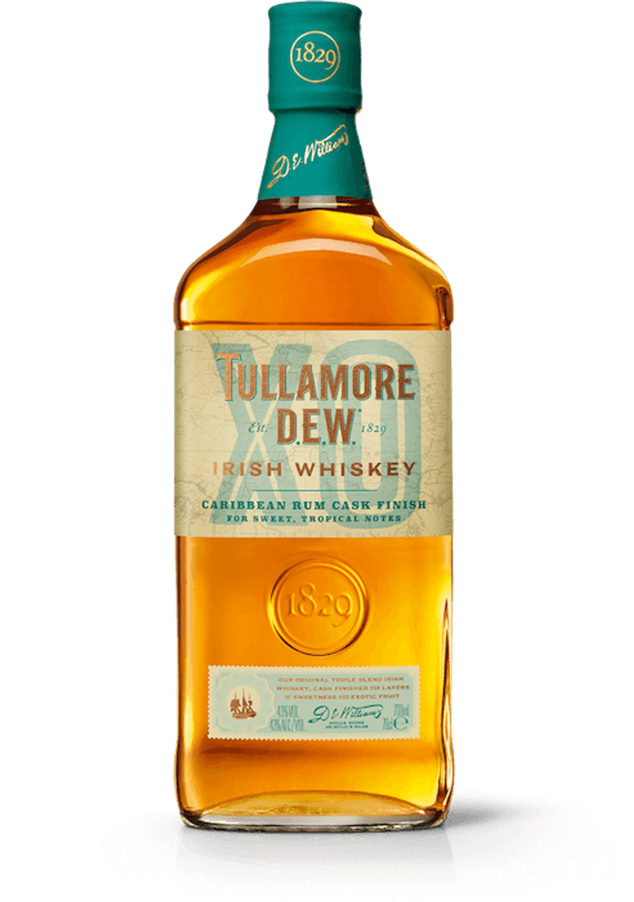 Tullamore D E W Irish Whiskey Caribbean Rum Cask Finish 750 Ml - irish whiskey-G2 Wine and Spirits-083664873852