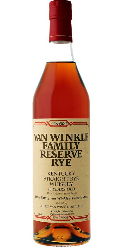 Van  Winkle Family Reserve Rye 13 Years