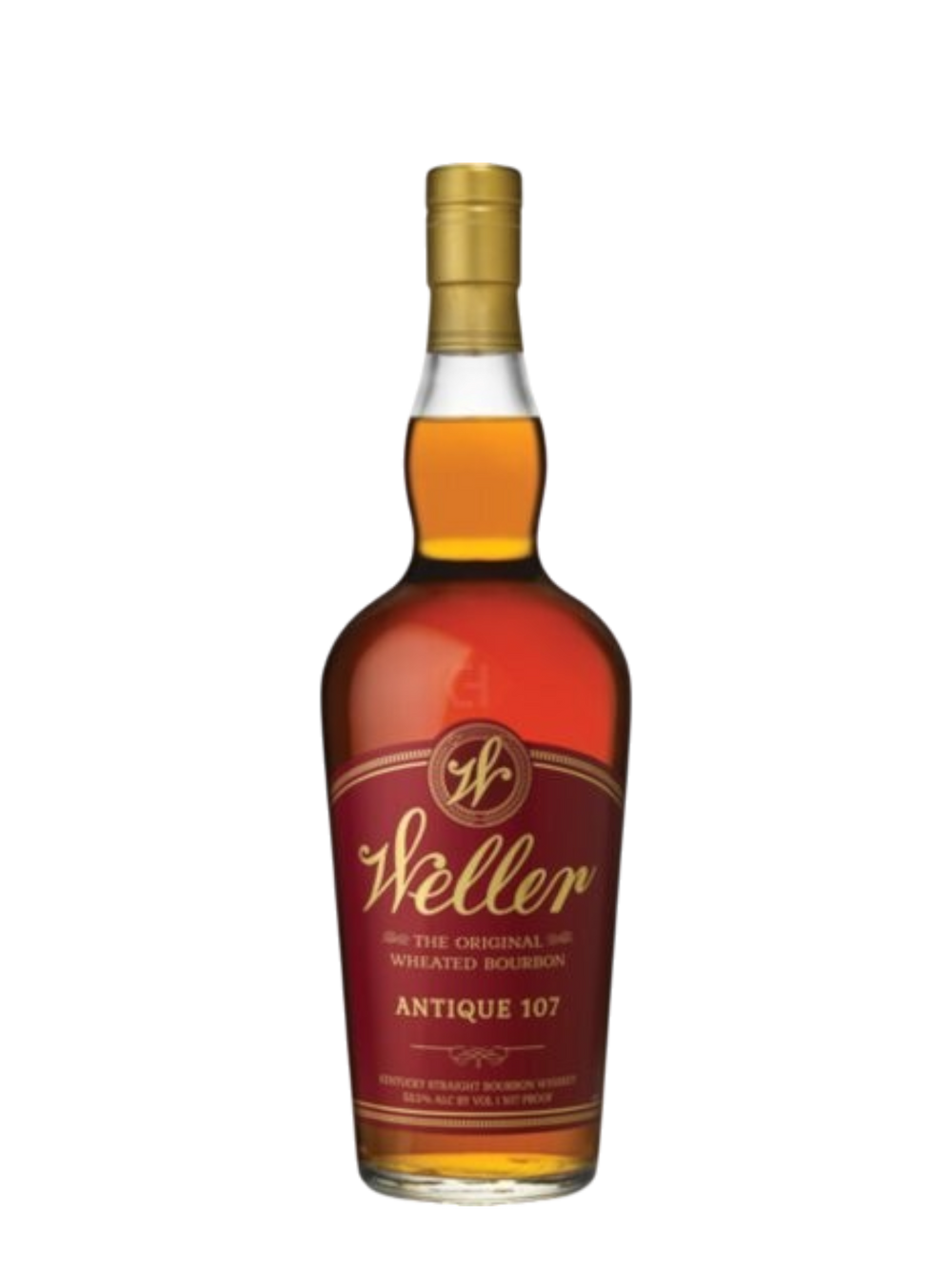 Weller Bourbon Antique 107,.