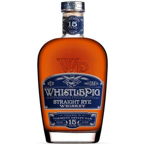 Whistlepig Straight Rye Whiskey 15 Years Old 750ml - Preet's Barrel