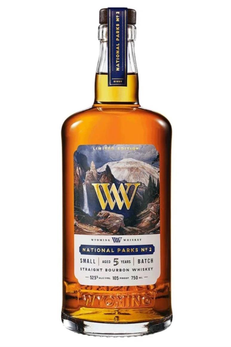 Wyoming National Parks Whiskey Small Batch 2  5yr Bourbon Limited Edition'..