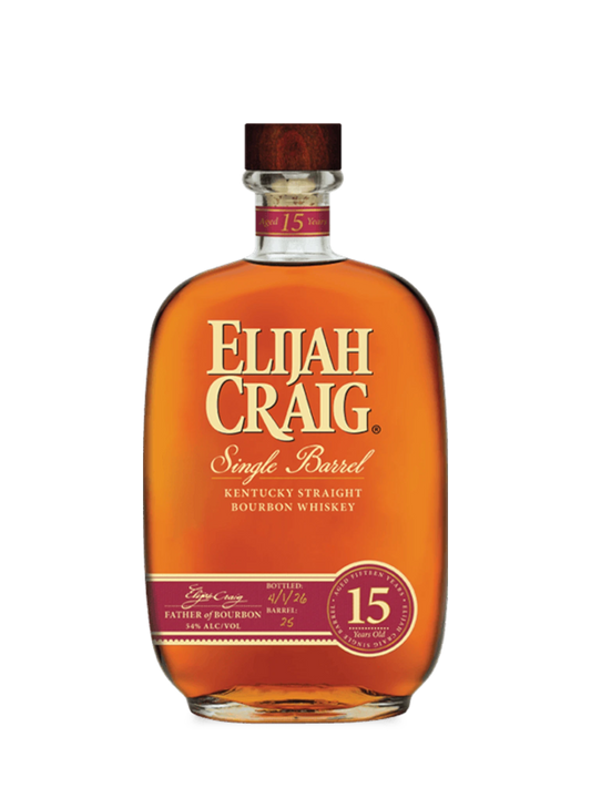 Elijah Craig 15-Year Single Barrel Kentucky Straight Bourbon 108 Proof (750ml)