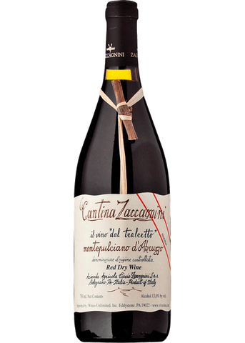 Zaccagnini Montepulciano D'Abruzzo 750ml - Wine-G2 Wine and Spirits-089475501014