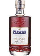 Martell Blue Swift VSOP Cognac Gift Set w/Jigger & Glasses