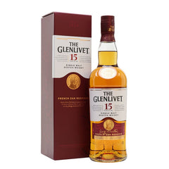 The Glenlivet French Oak Reserve 15 Year Old Single Malt Scotch Whisky,