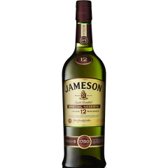 Jameson Irish Whiskey12 Years Old