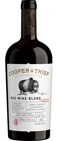 Cooper & Thief Bourbon Barrel Aged Red Blend 750ml'..