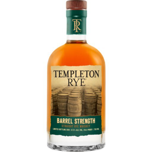 Templeton Rye Barrel Strength 2022 Release 750ml,.