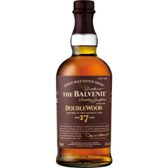 The Balvenie DoubleWood 17 Year Old Single Malt Scotch Whisky'.