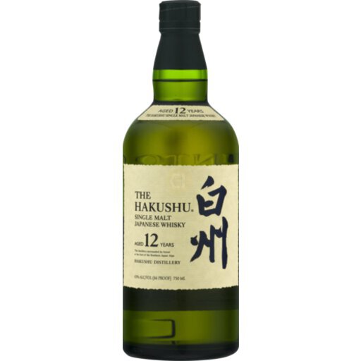 Hakushu 12YR Single Malt Japanese Whisky