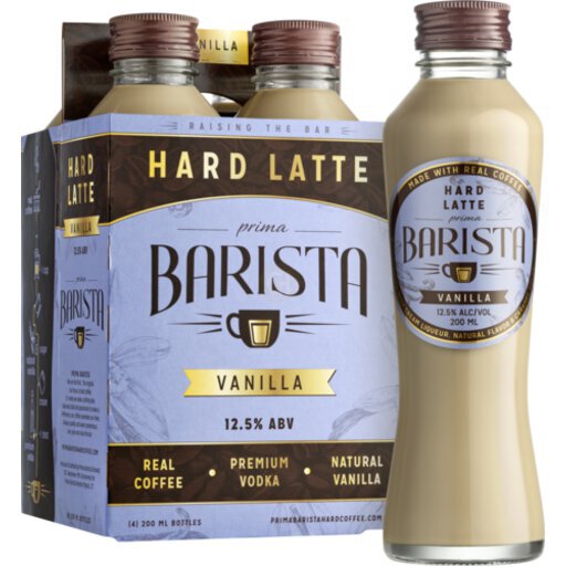 Prima Barista Hard Iced Coffee Vanilla Bottles