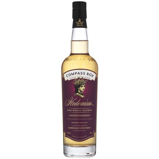 Compass Box Hedonism Blended Grain Scotch Whisky