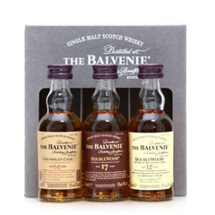 The Balvenie Single Malt Trio Aged 12, 14, 17 Years 50ml