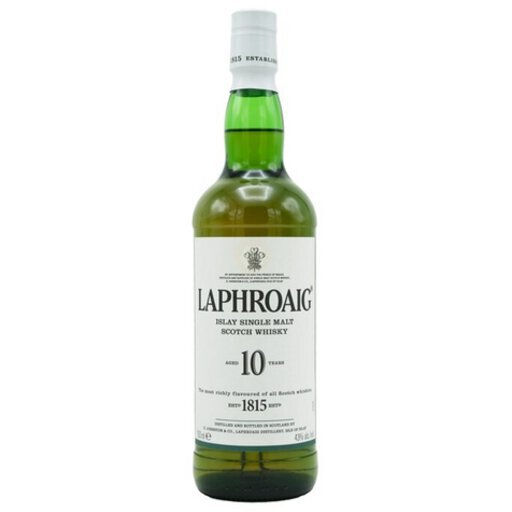 Laphroaig 10YR Islay Single Malt Scotch 750ml