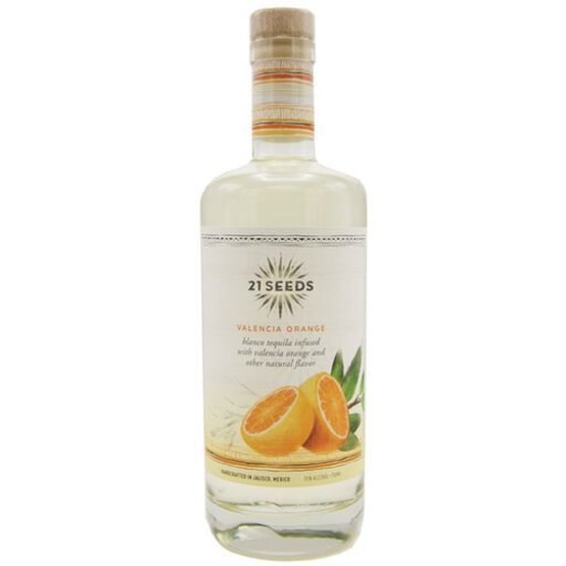 21 Seeds Tequila Valencia Orange Tequila,