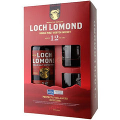 Loch Lomond 12 Year Old Single Malt Scotch Whisky Gift Set'..