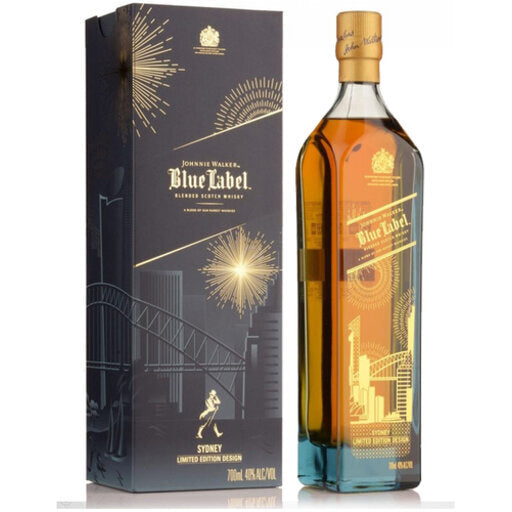 Johnnie Walker Blue Label Scotch Whisky New York Skyline Limited Edition