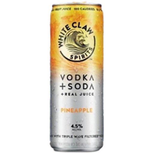 White Claw Pineapple Vodka Soda