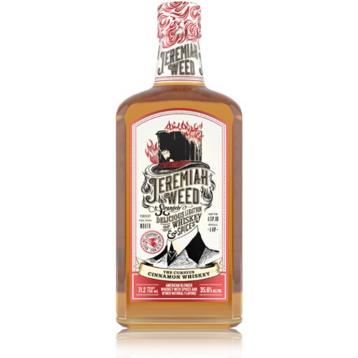 Jeremiah Weed Cinnamon Whiskey. 750ml