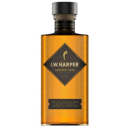 I.W Harper Kentucky Straight Bourbon Whiskey Cabernet Cask Reserve