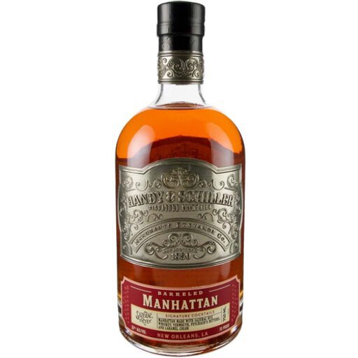 Handy & Schiller Barreled Manhattan Signature Ready to Drink Cocktail