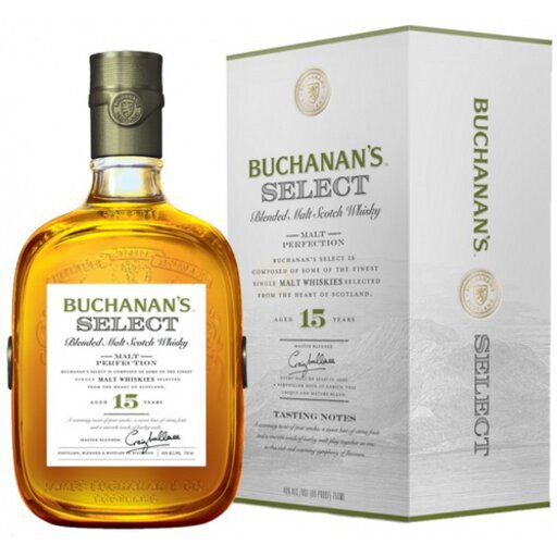 Buchanan s Select 15 Years Old Blended Scotch Whisky,