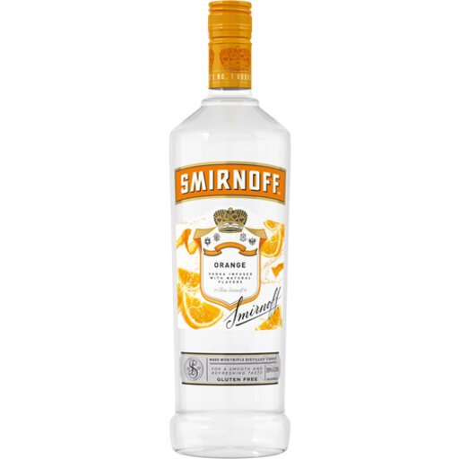 Smirnoff Orange Flavored Vodka 1L