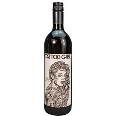 Tattoo Girl Red Blend