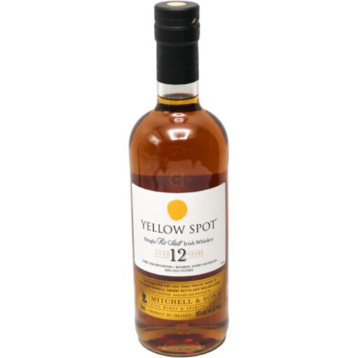 Mitchell & Son Yellow Spot 12 Year Old Single Pot Still Irish Whiskey